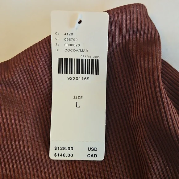 Anthropologie Dropped Yoke-Waist Maxi Skirt Cocoa Brown Sheer Layer Lined - Picture 4 of 7